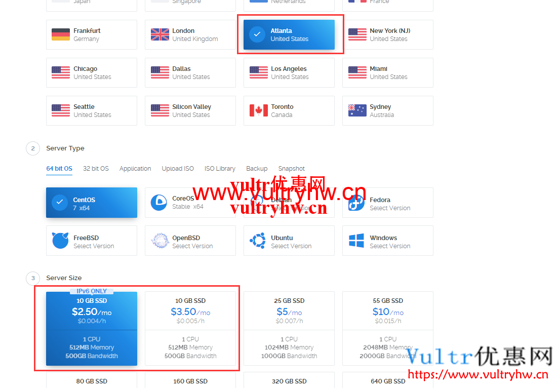 Vultr便宜方案