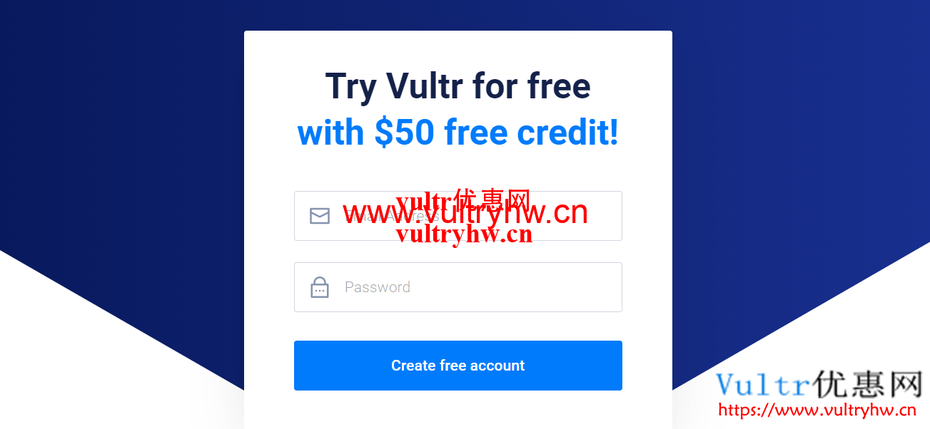 Vultr新用户50美元